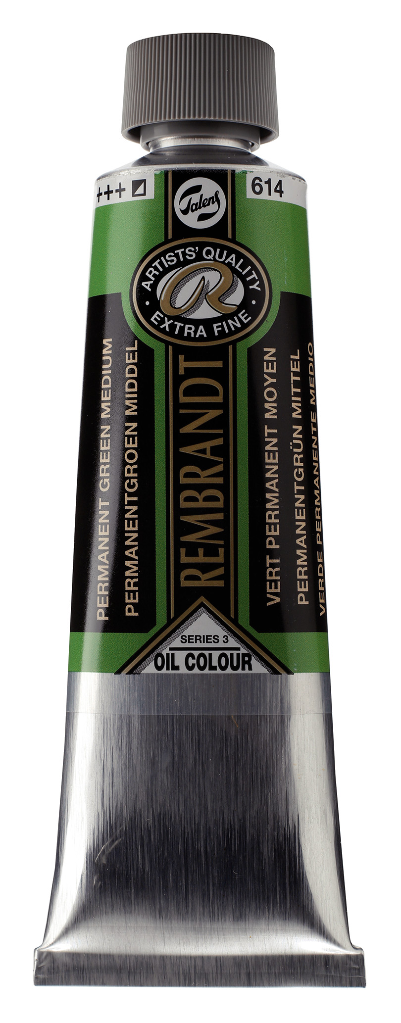 Rembrandt Olieverf Tube 150 ml Permanentgroen Middel 614
