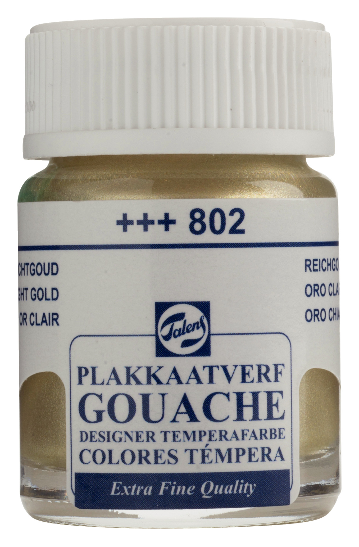 Talens Gouache Extra Fine Quality Fles 16 ml Lichtgoud 802