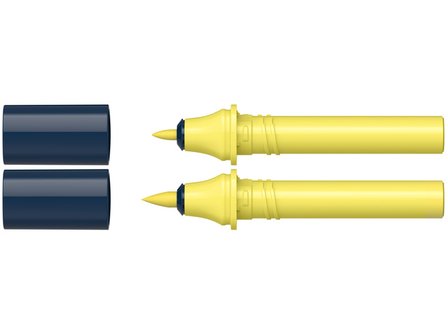 Twinmarker Schneider 2x cartridge Paint-it 040 geel