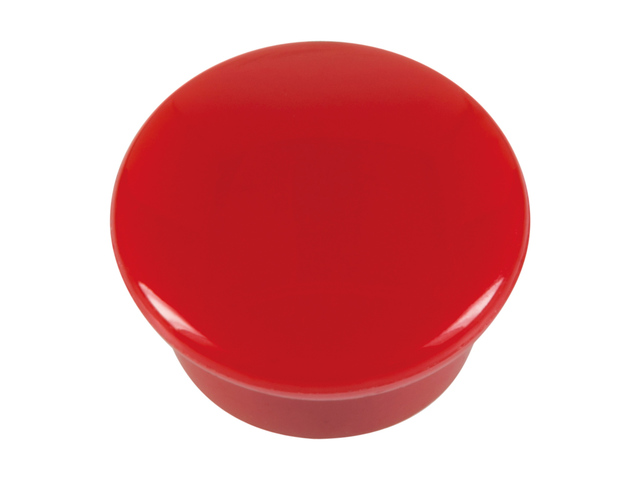 Magneet Westcott rood pak à 10st. 15x8mm, 100g