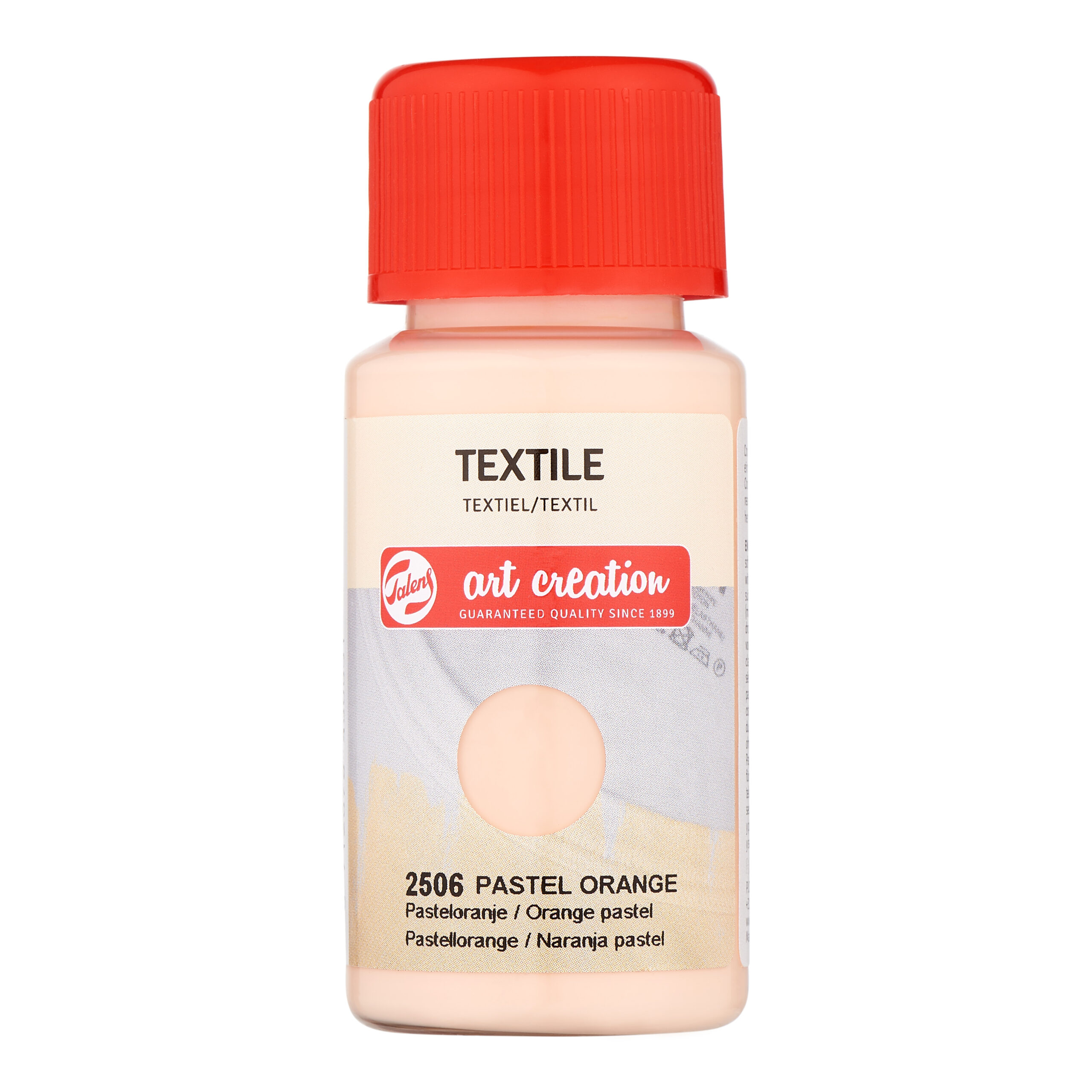 Talens Art Creation Textiel Fles 50 ml Pasteloranje 2506