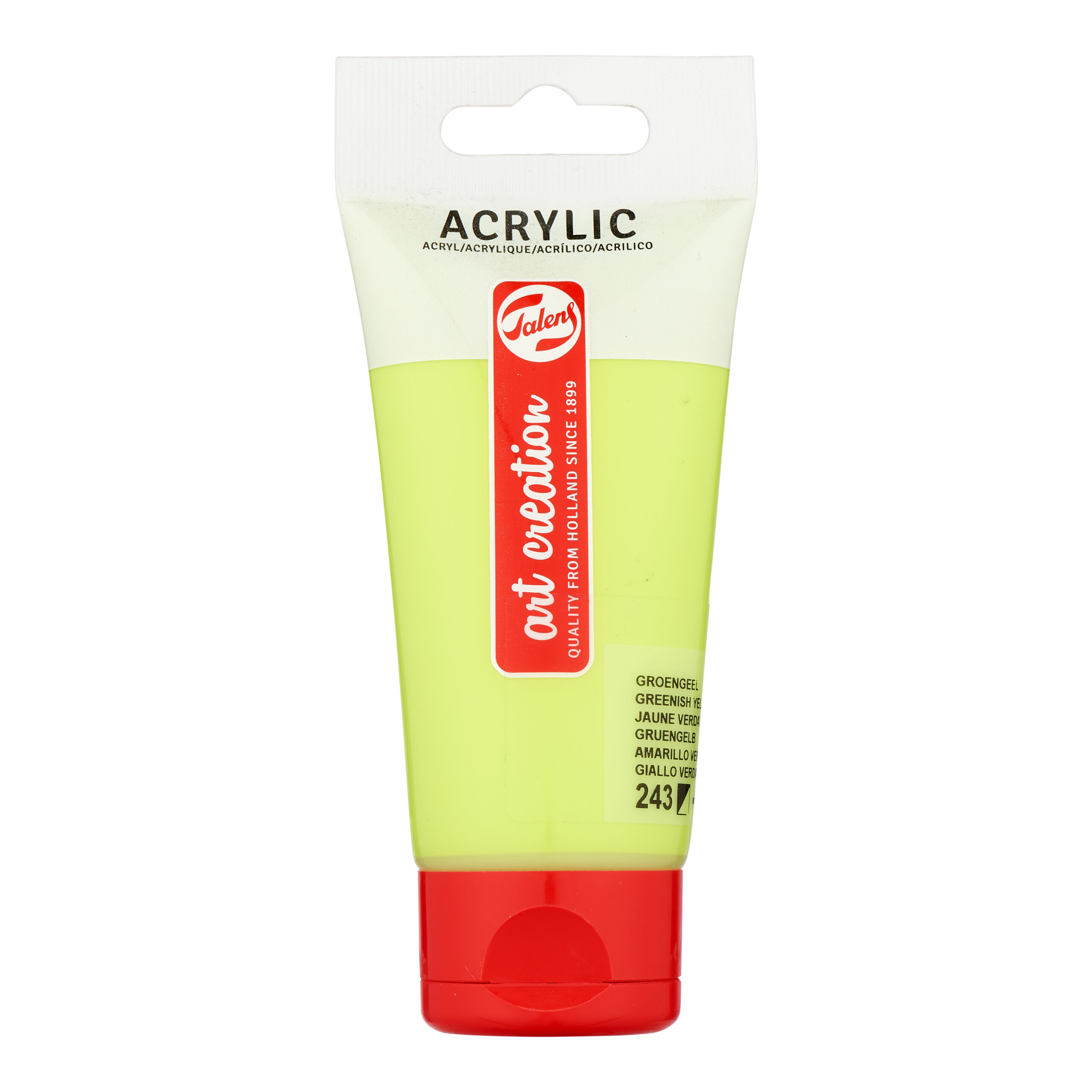 Talens Art Creation Acrylverf Tube 75 ml Groengeel 243