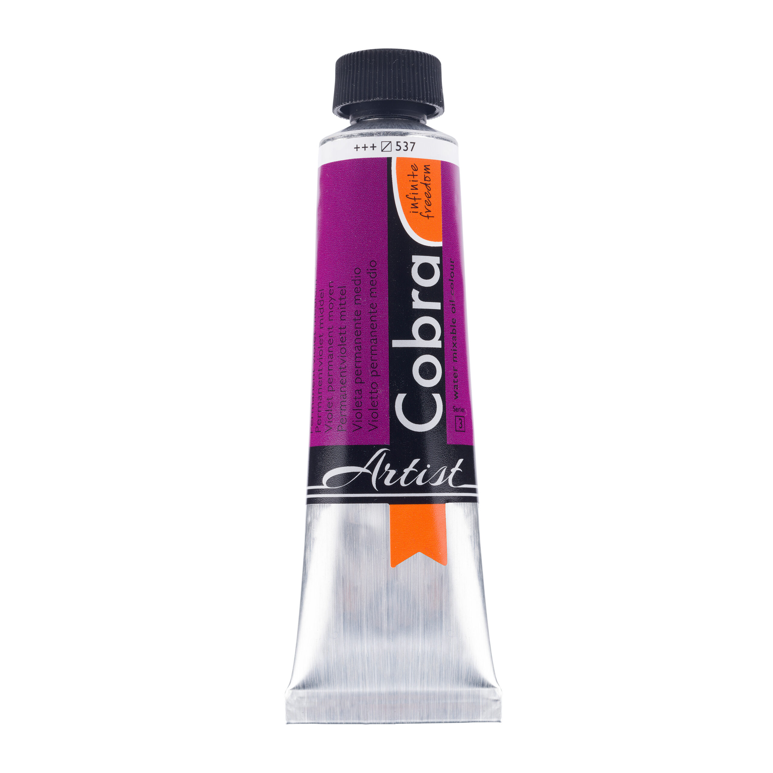 Cobra Artist Water Vermengbare Olieverf Tube 40 ml Permanentviolet Middel 537