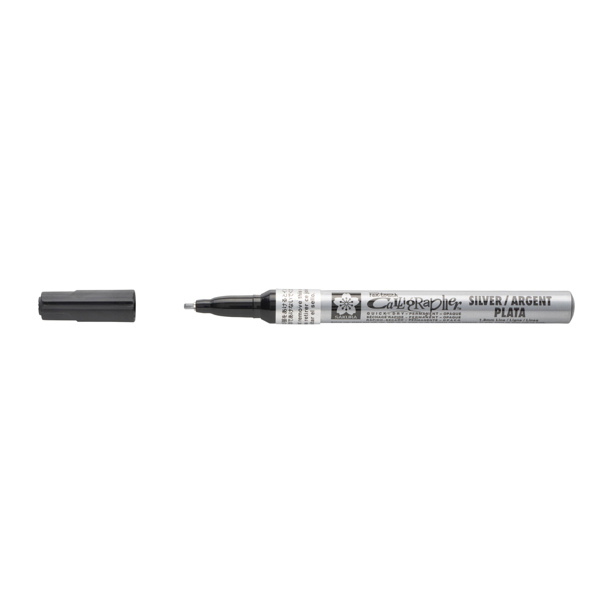 Sakura Pen-Touch Calligrapher Fijn Zilver