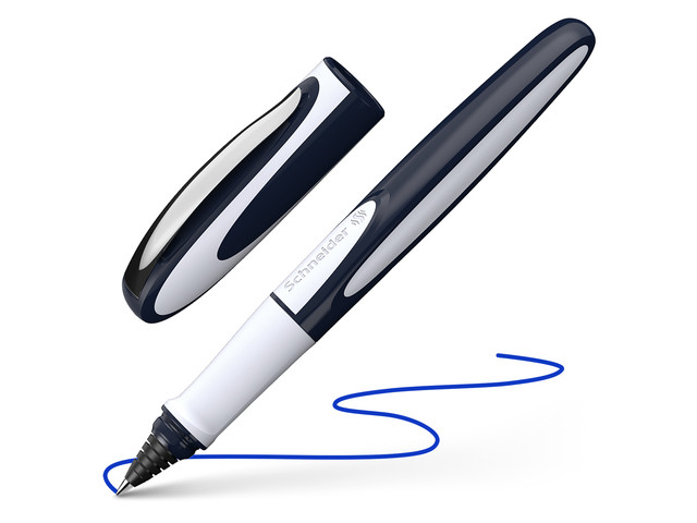 Rollerball Schneider Ray Blauw/wit