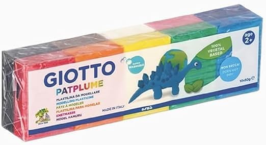 Giotto klei patplume play doh 10 kleur