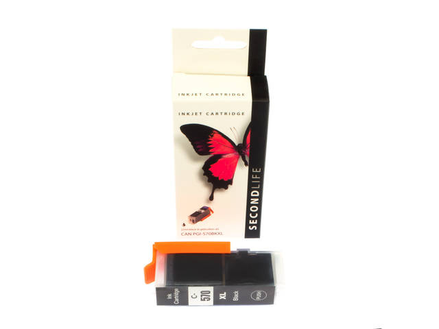 Cartridge SecondLife Canon PGI 570 XL zwart