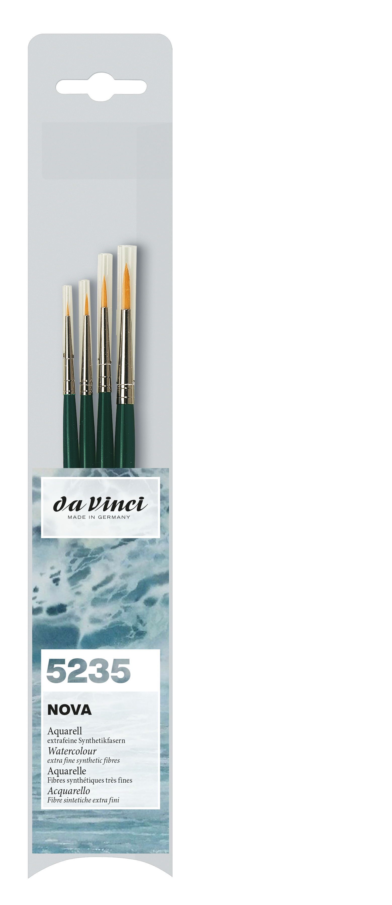 DA VINCI Aquarel Penseel Set 5235 -3/0/2/4