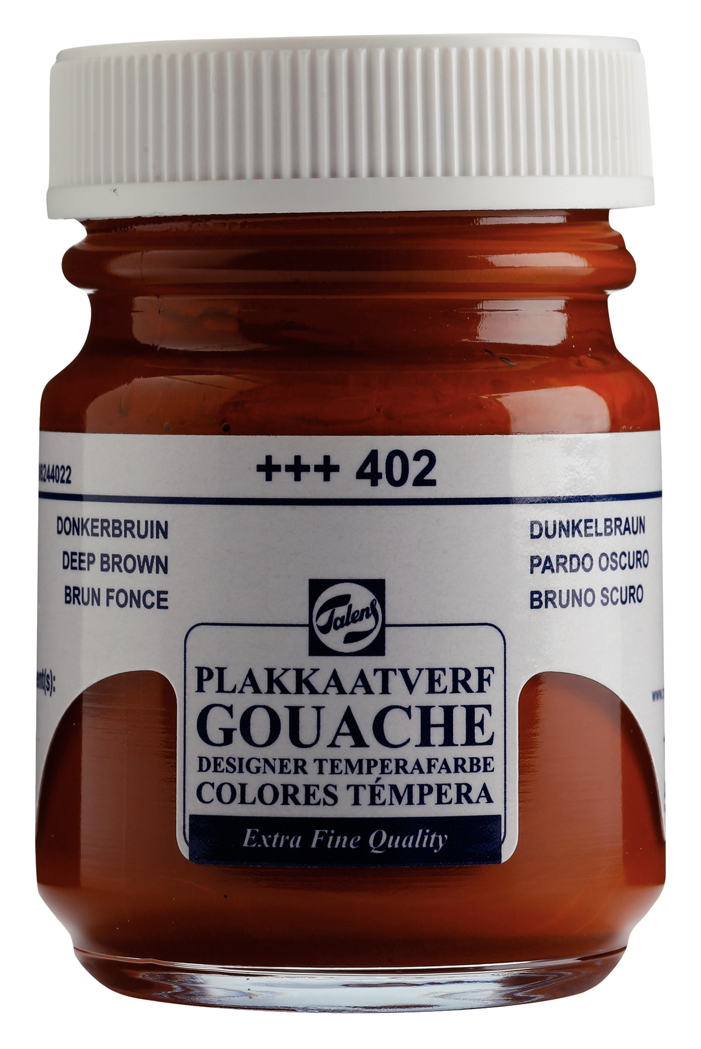 Talens Gouache Extra Fine Quality Fles 50 ml Donkerbruin 402