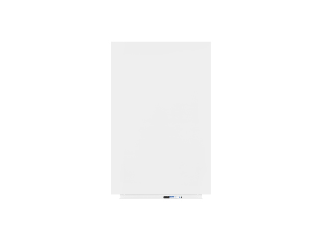 Whiteboard Rocada Skinmatt 75x115cm wit inclusief