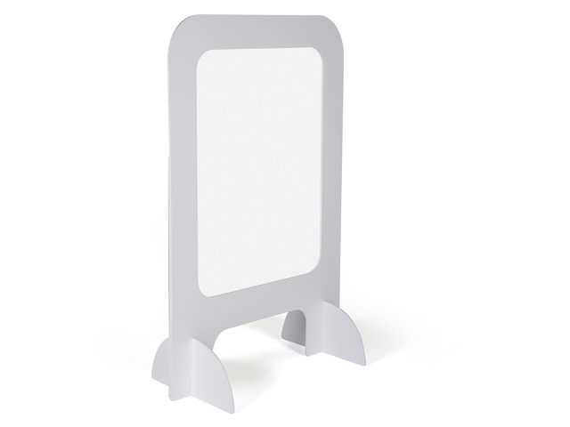 Scheidingswand Seco basic 59x90 cm foam omlijsting