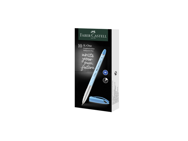 Balpen FC K-One 0.7 blauw doos a 10 stuks