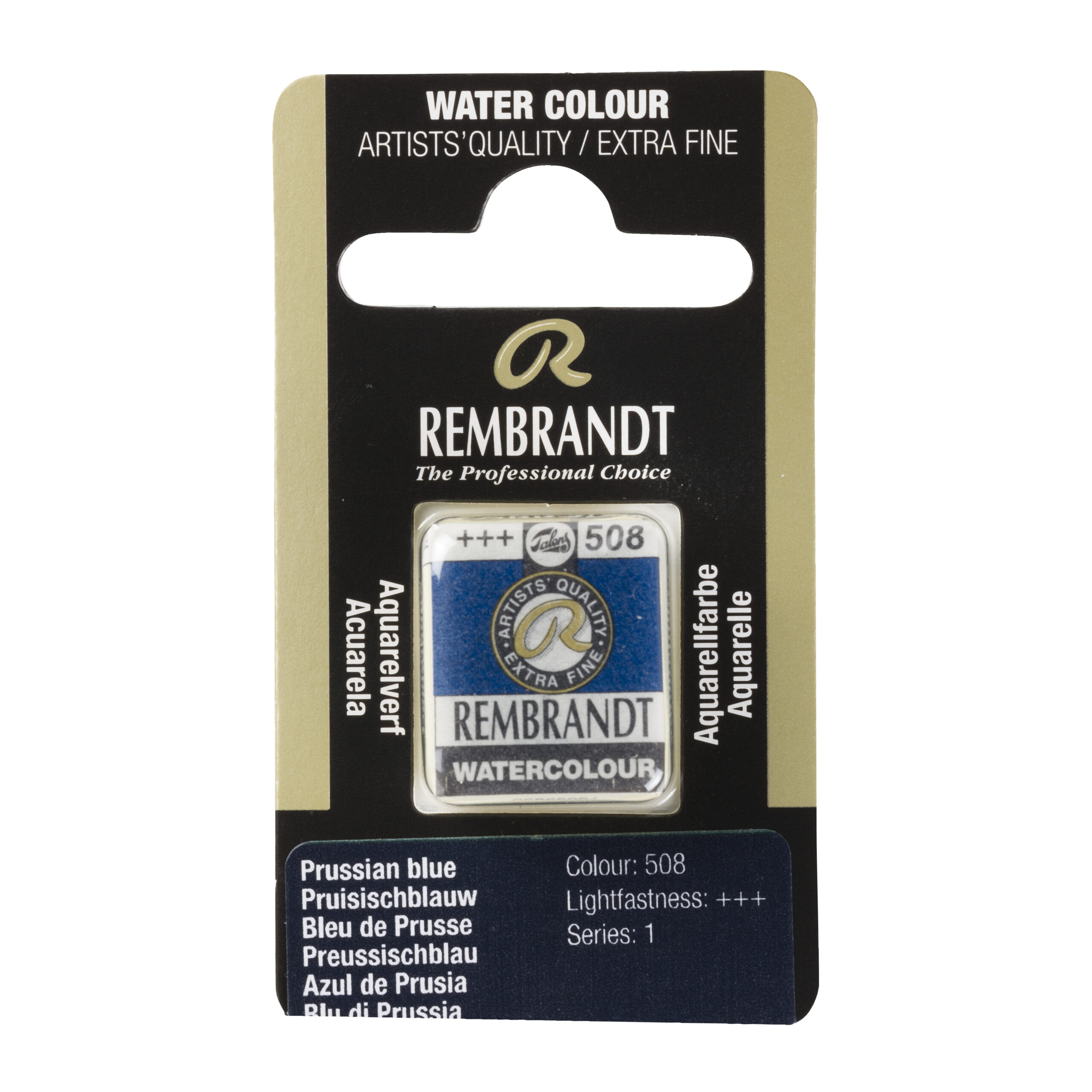 Rembrandt Aquarelverf Napje Pruisischblauw 508