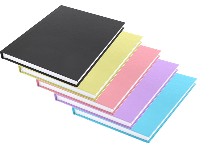 Schrift Kangaro A5 HC assorti kleuren lijn krimp a 5 stuks