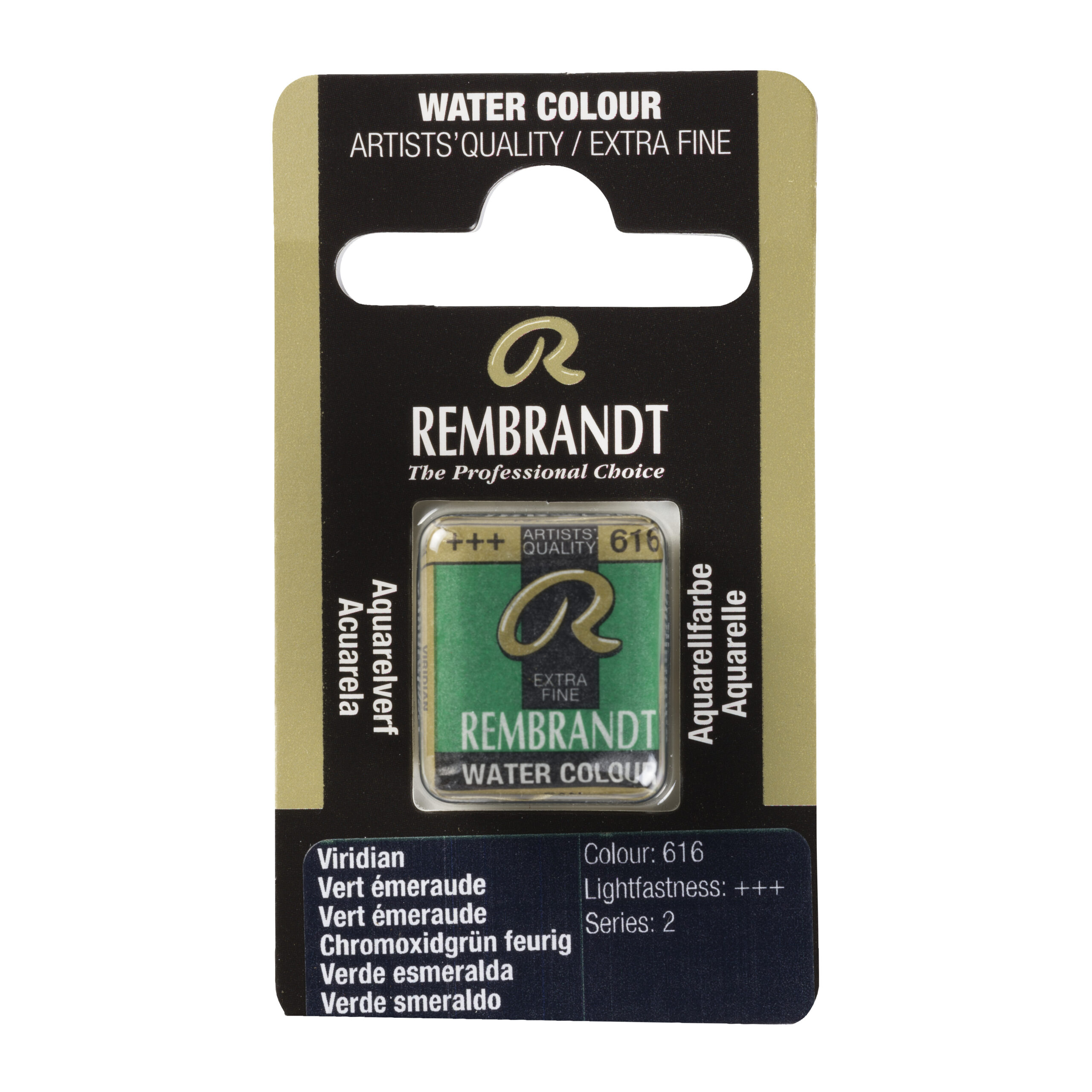 Rembrandt Aquarelverf Napje Vert Émeraude 616