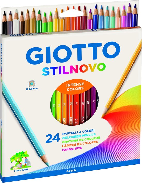 Giotto gekleurde potloden 24 stuk