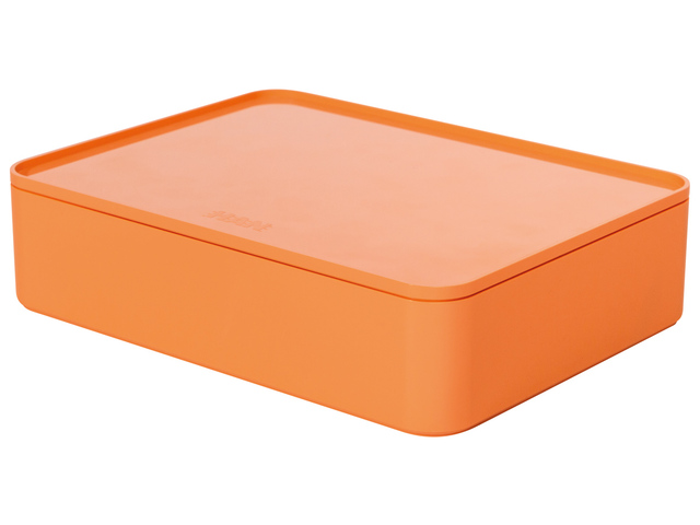 Smart-organiser Han Allison box, abrikoosoranje,stapelbaar