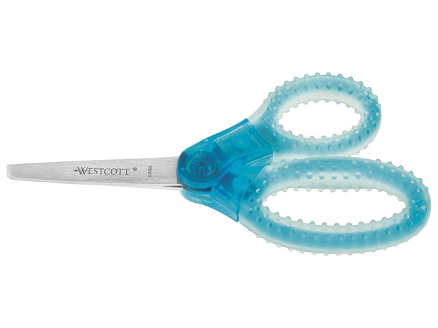 Jellyschaar Westcott Kids ass. kleuren. Ronde punt 13cm