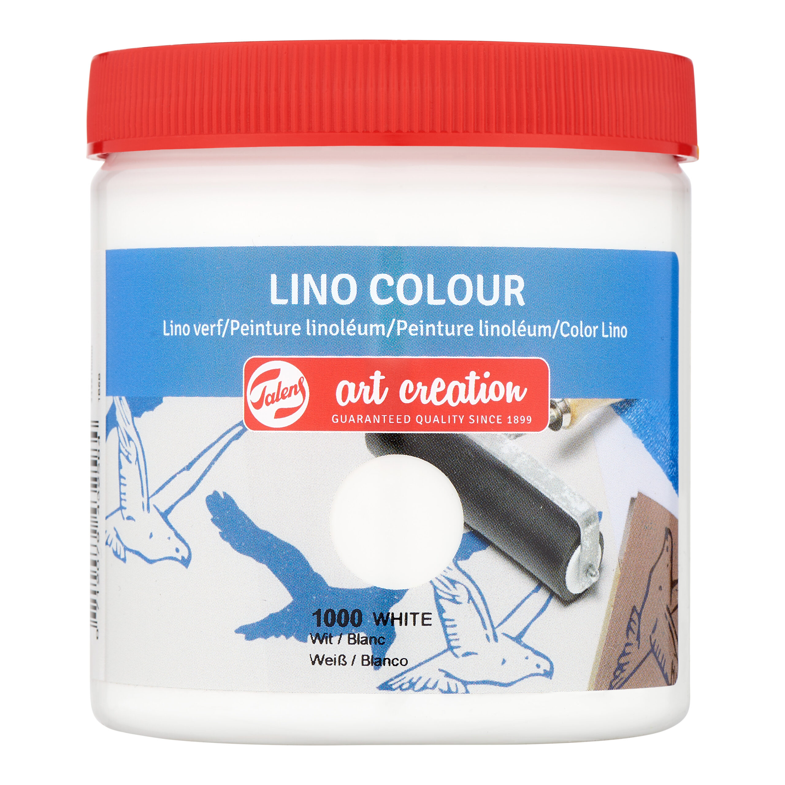 Talens Art Creation Lino verf Pot 250 ml Wit 1000