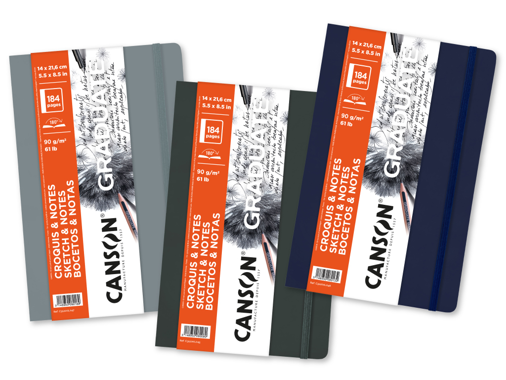 Canson Graduate Sketch & Notes (14 x 21,6 cm) 90 g/m² – 184 pagina’s