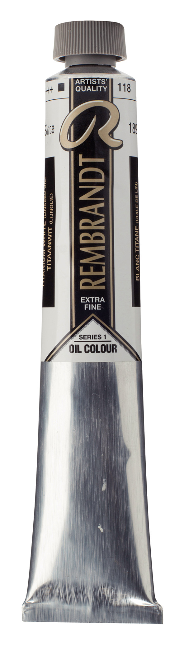 Rembrandt Olieverf Tube 60 ml Titaanwit (Lijnolie) 118