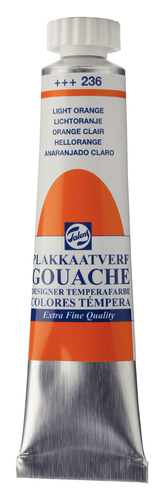 Talens Gouache Extra Fine Quality Tube 20 ml Lichtoranje 236