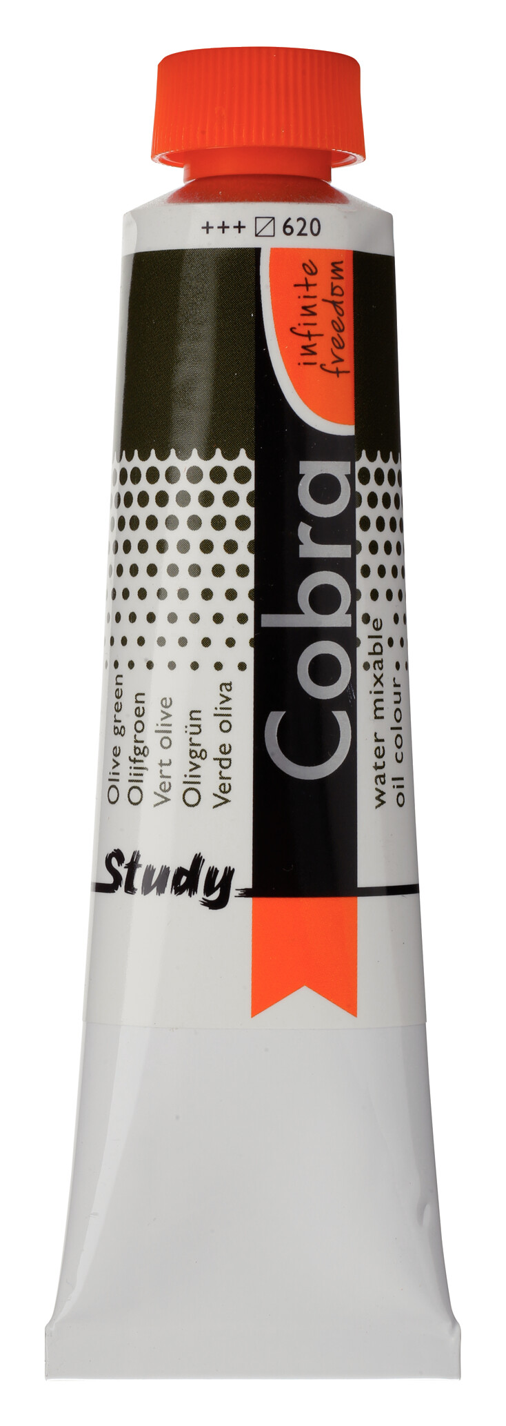 Cobra Study Water Vermengbare Olieverf Tube 40 ml Olijfgroen 620