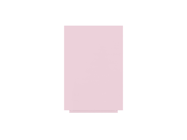 Whiteboard Rocada Skincolour 75x115cm roze gelakt inclusief