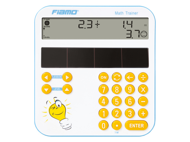 Calculator Fiamo MATHTRAINER wit-blauw
