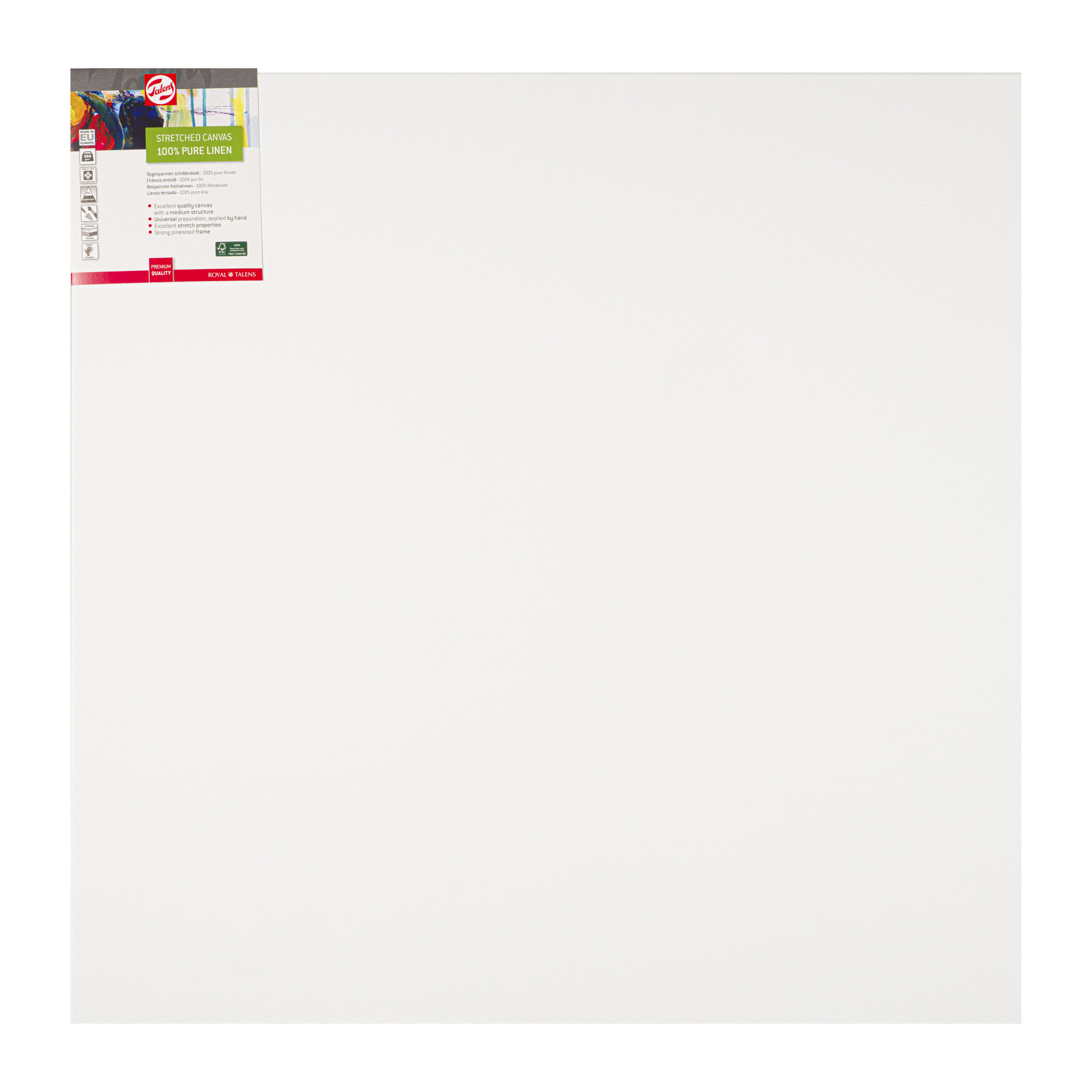 Talens Schildersdoek Linnen 80 x 80 cm