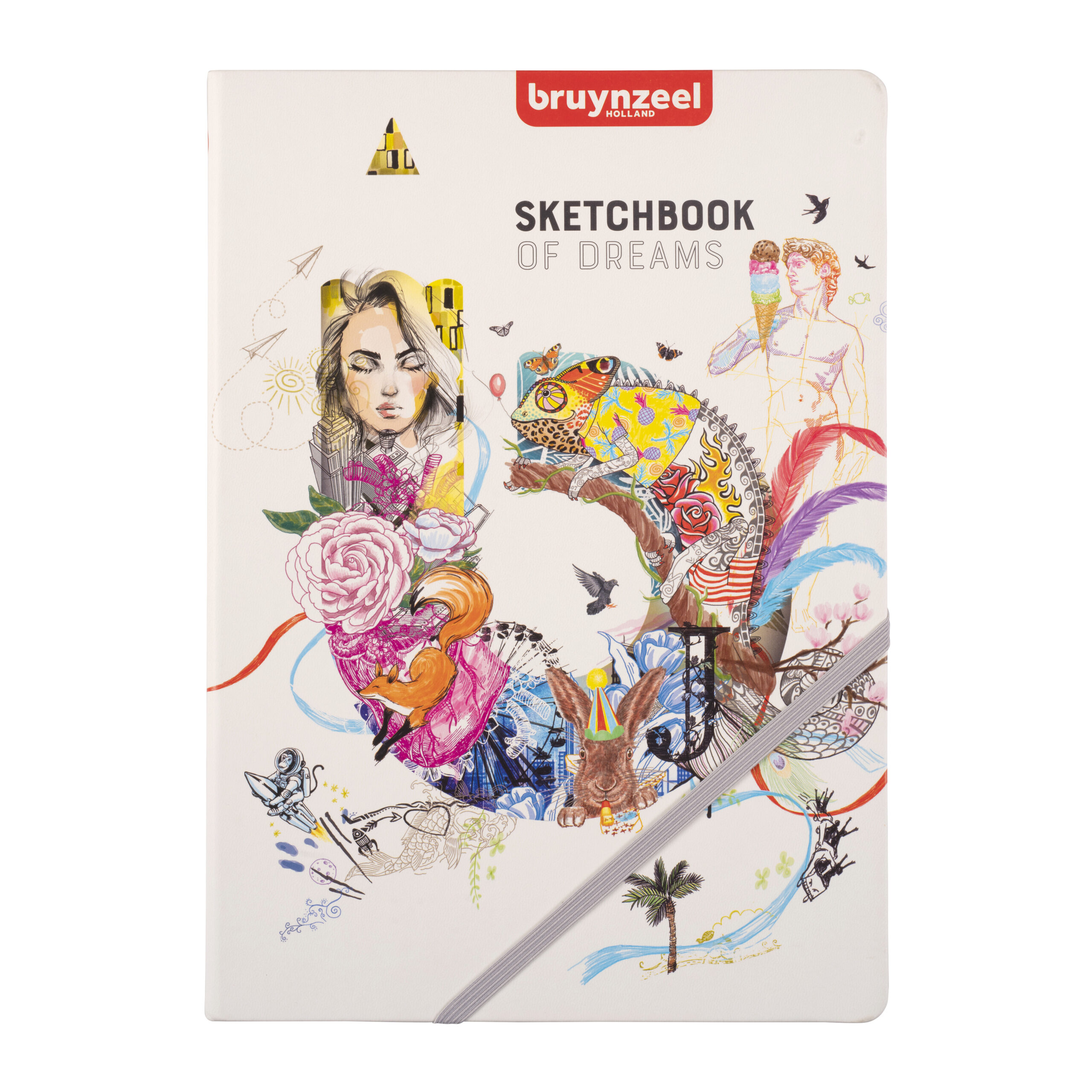 Bruynzeel Creatives Schets/notitieboek A4 140 g/m² 80 vellen