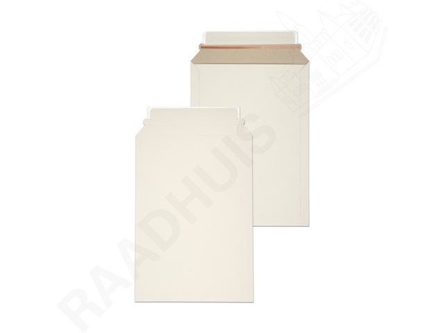 Envelop Raadhuis 176x250mm akte karton wit 450gr 5st.