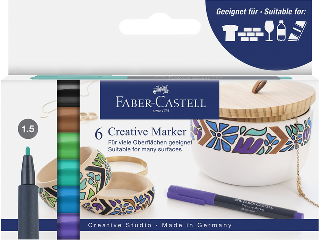 Marker FC Creatief Fairy Forest set 6st. (136,143,156,