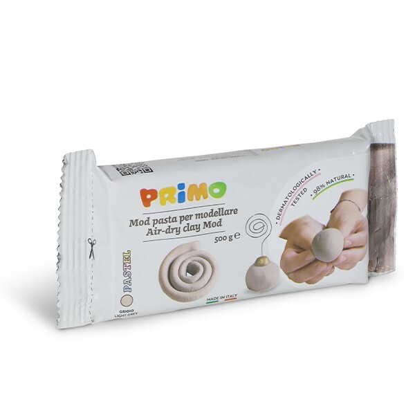 Primo Grey Air-Dry Clay 500g