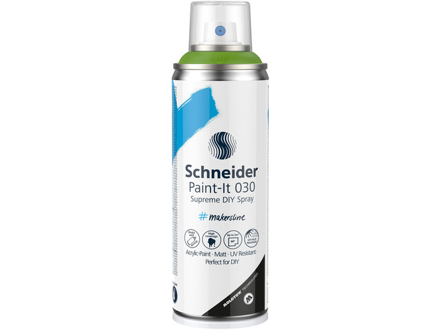 Supreme DIY spray Schneider Paint-it 030 groen