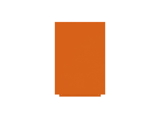 Whiteboard Rocada Skincolour 75x115cm oranje gelakt