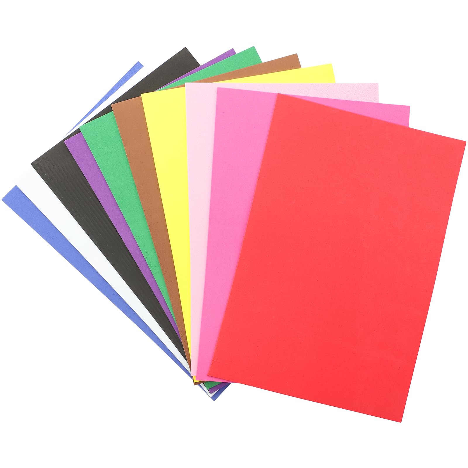 Foamboard gemengd kleuren 2mm 20x31cm, 10 stuks