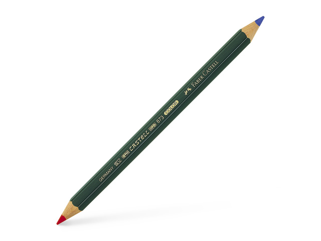 Kleurpotlood FC rood/blauw 873
