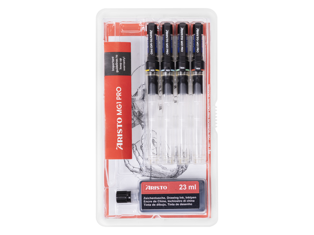 Tekenpen PRO Aristo College- set 5-delig 0.30-0.50-0.70mm