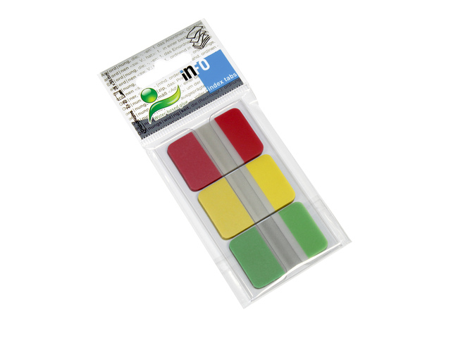 Indextabs Info Notes 3x25x38 3x25 IndexTabs met z-vouw op