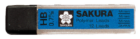 Sakura Vulpotlood vulling 0.7 mm HB polymeer vullingen