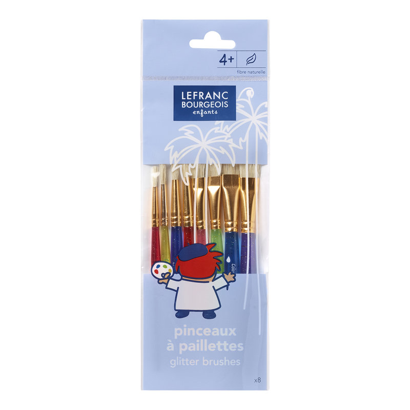 Lefranc Bourgeois Education Value pack 8 penselen "FUN"