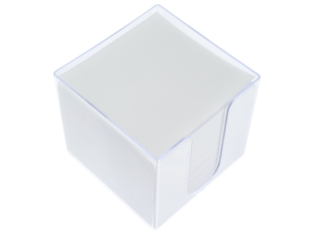 Memokubus + inhoud Kangaro 9,5x9,5x9,5cm 700 vel wit