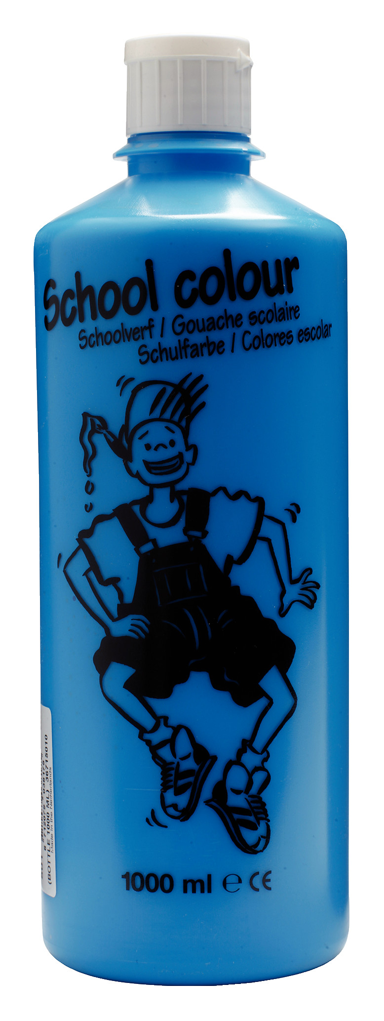 Talens Schoolverf Fles 1000 ml Lichtblauw 501