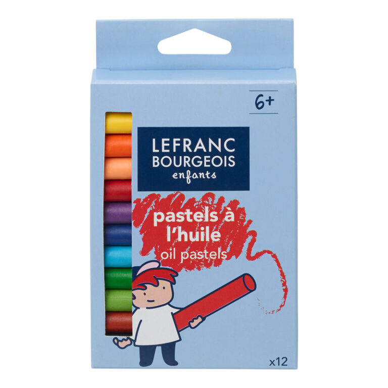 Lefranc Bourgeois Education 12 Oliepastels 8mm assorti