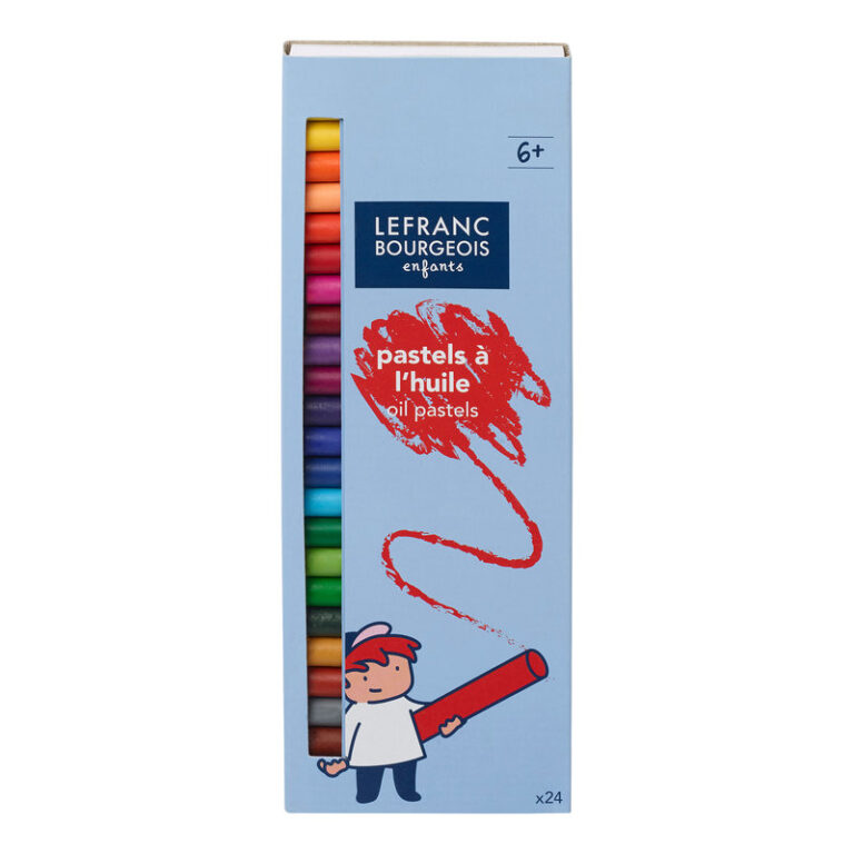 Lefranc Bourgeois Education 24 Oliepastels 8mm assorti