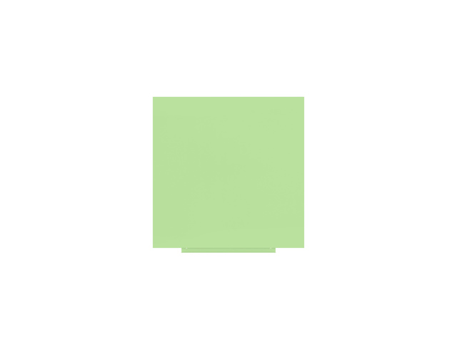 Whiteboard Rocada Skincolour 100x100cm groen gelakt