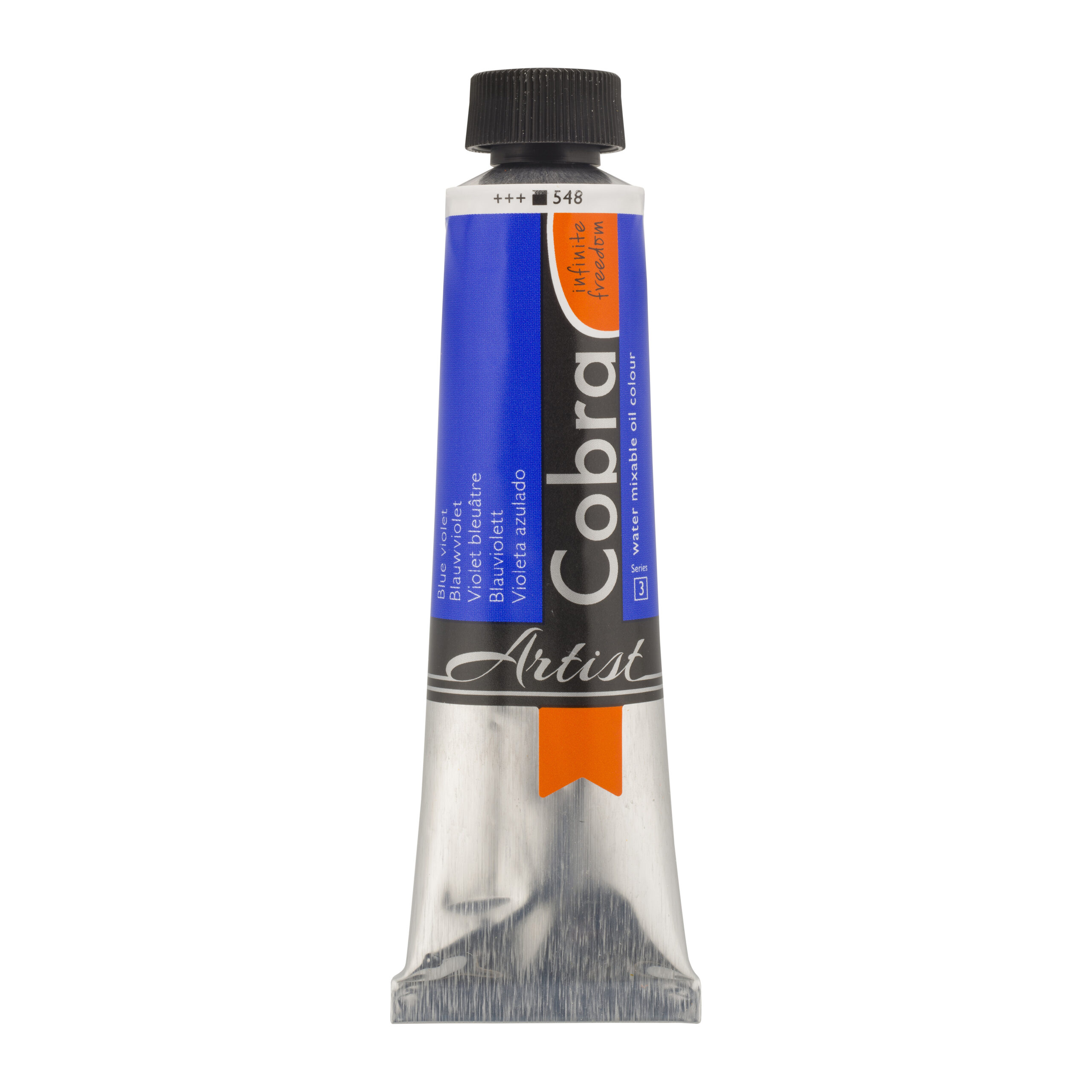 Cobra Artist Water Vermengbare Olieverf Tube 40 ml Blauwviolet 548