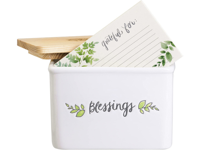 Giftset Eccolo HL receptenbox Blessing met 50 kaarten incl.