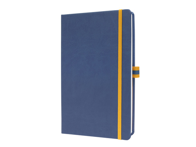 Notitieboek Linescape A5 blauw lijn 176pag 80gr HC